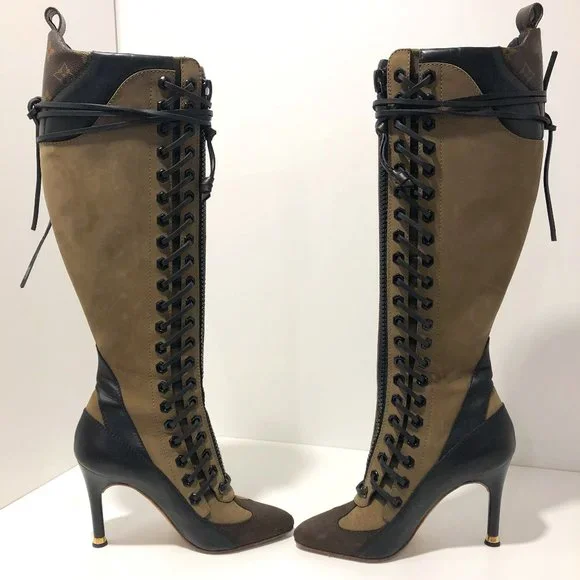 Knee high sales louis vuitton boots